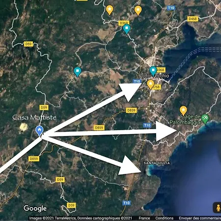 Avec Jardin Entre Porto-vecchio Et Figari - Casa Mattiste