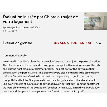 Avec Jardin Entre Porto-vecchio Et Figari - Casa Mattiste ソエッタ