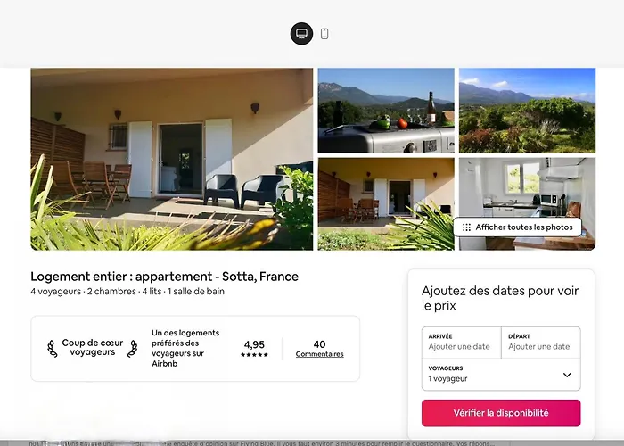 Avec Jardin Entre Porto-vecchio Et Figari - Casa Mattiste 公寓 *