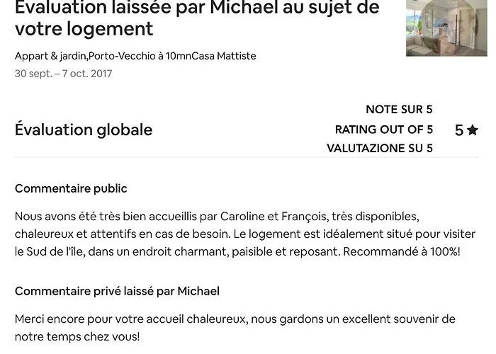 Avec Jardin Entre Porto-vecchio Et Figari - Casa Mattiste 公寓 *